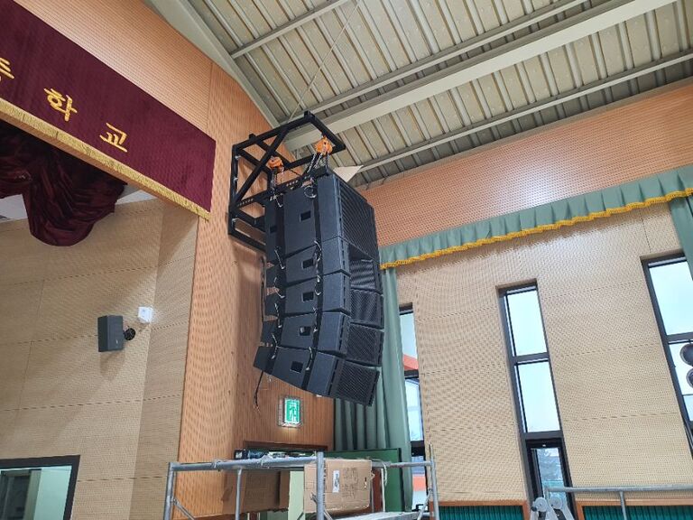 봄내 중학교 방송장비