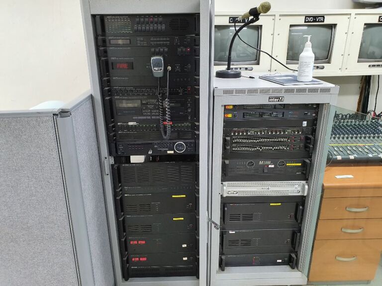 춘천 송암 빙산장 방송설비